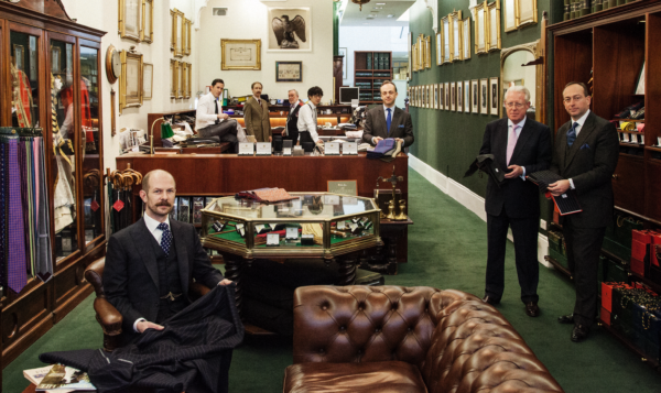 Global Blue vote Henry Poole as one the seven best stores on Savile Row