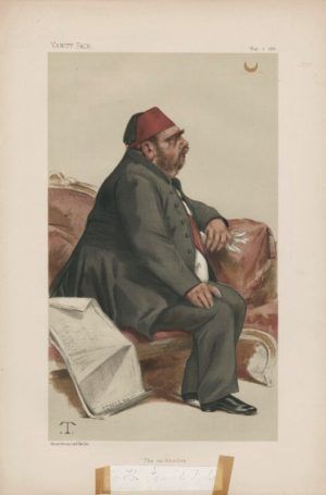 1870 The Khedive Of Egypt