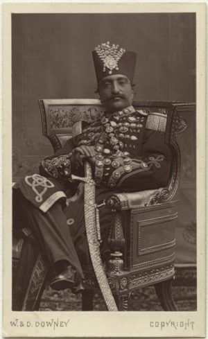 1906 Him The Shah Of Persia