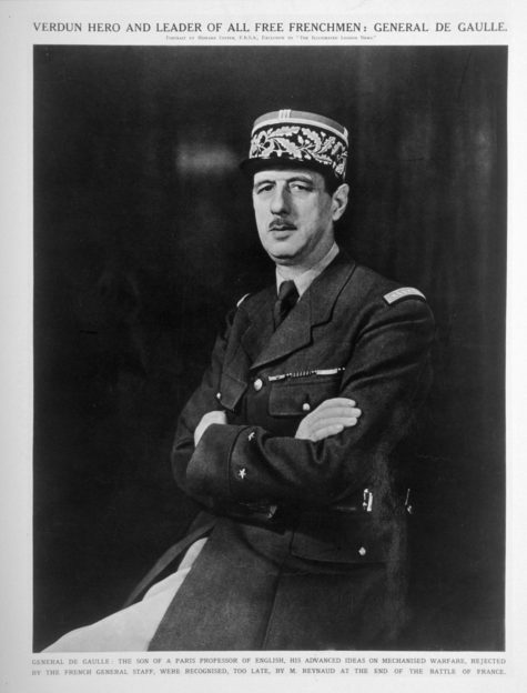 1940 Made Garments For General De Gaulle.