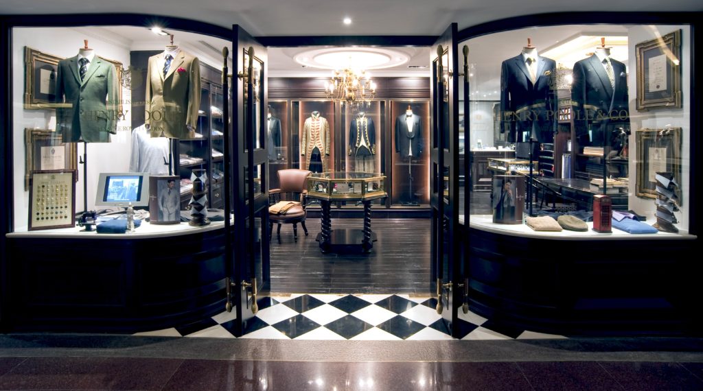 2006 Henry Poole opens showroom in Beijing, China - Henry Poole Savile Row