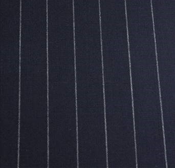 Navy Pinstripe Tropical Worsted Gh 34249