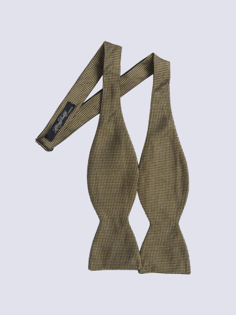 Bow Tie Cundey Weave Yellow And Black Jh