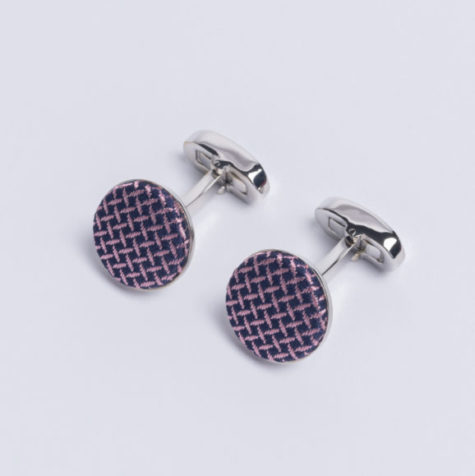 Cuff Cundey Weave Pink Jh