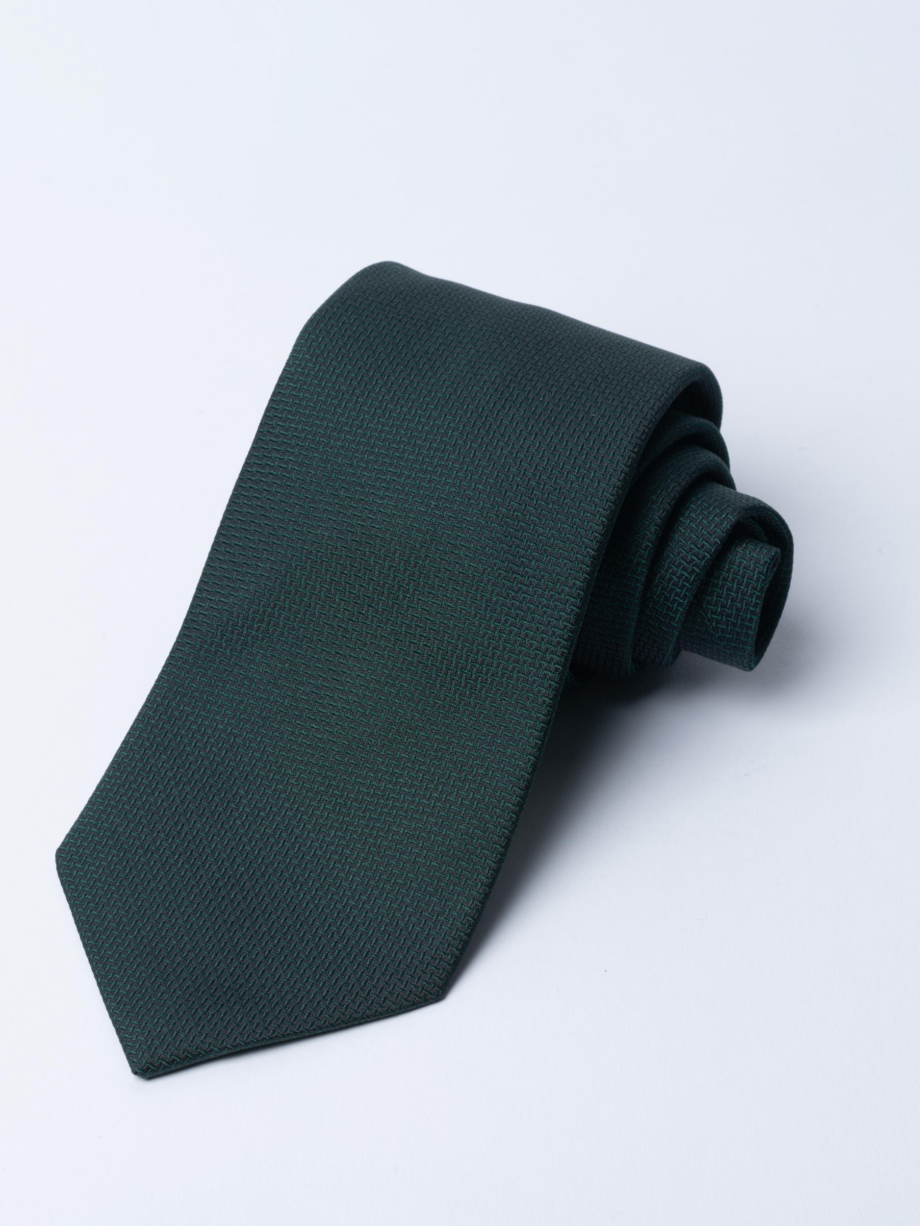 Green Cundey Weave Tie