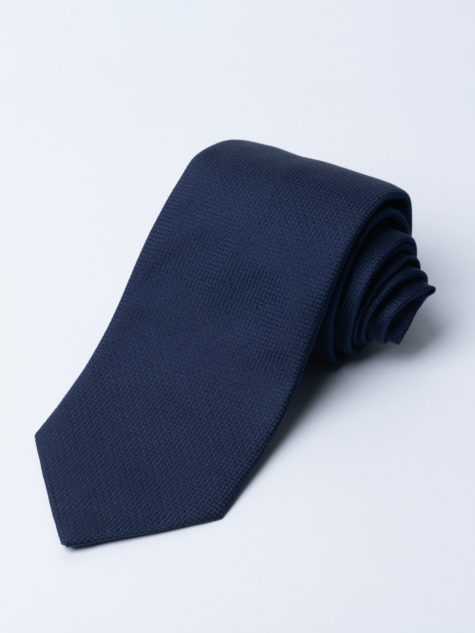 Tie Cundey Weave Navy Jh