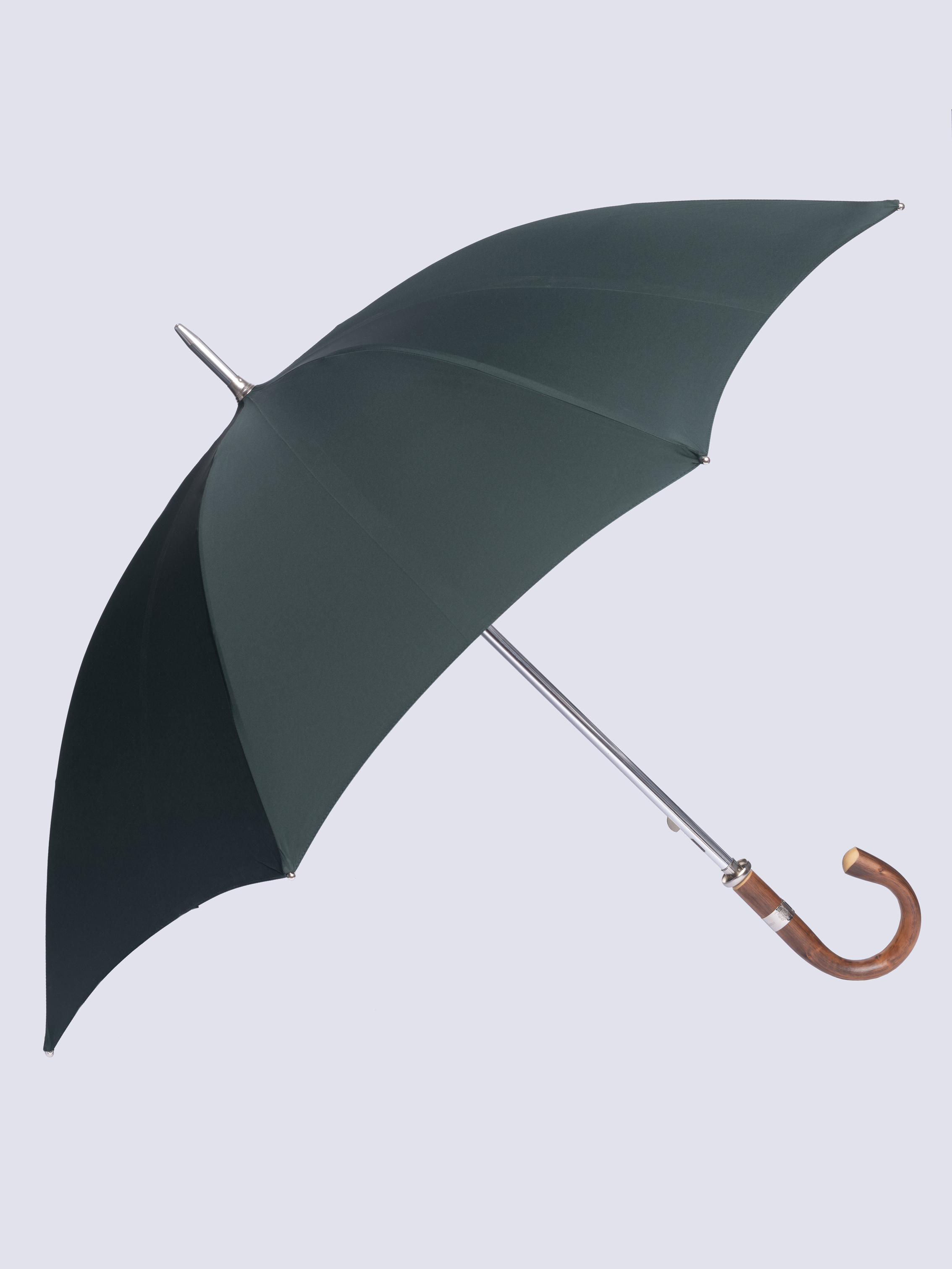 Chestnut crook handle golf umbrella Henry Poole Savile Row