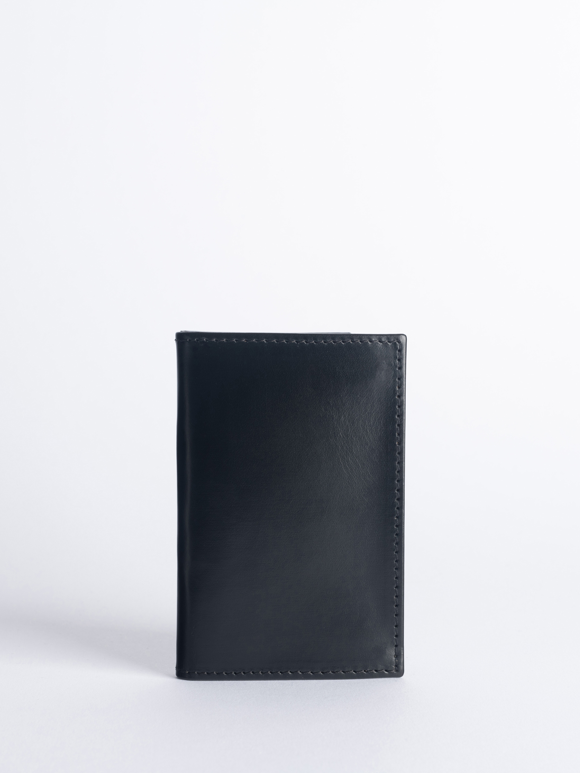 Black credit card wallet - Henry Poole Savile Row