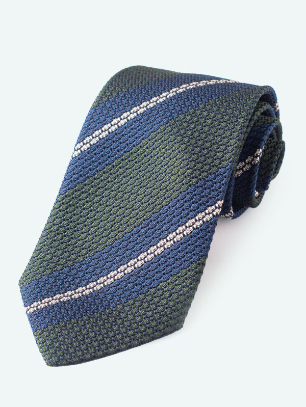 James Brudenell Navy Stripe Jpg