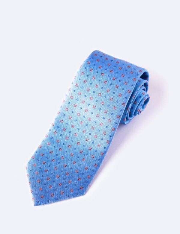 Asquith Orange On Light Blue