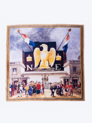 1855 Imperial Welcome Silk Pocket Square