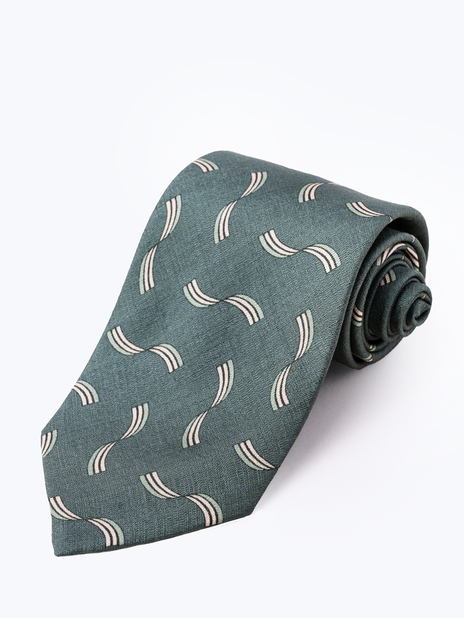Art Deco Burnt Green
