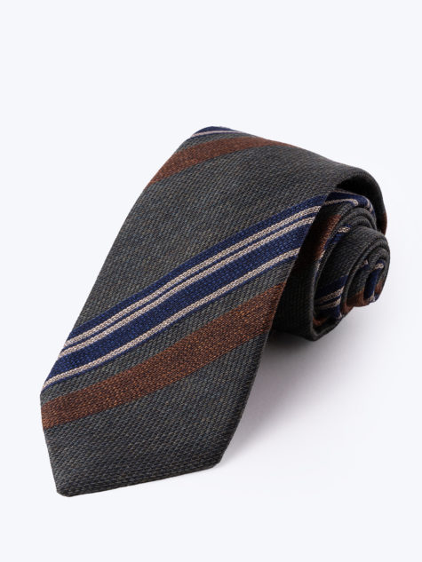 J. Brudenell Olive Multi Stripe